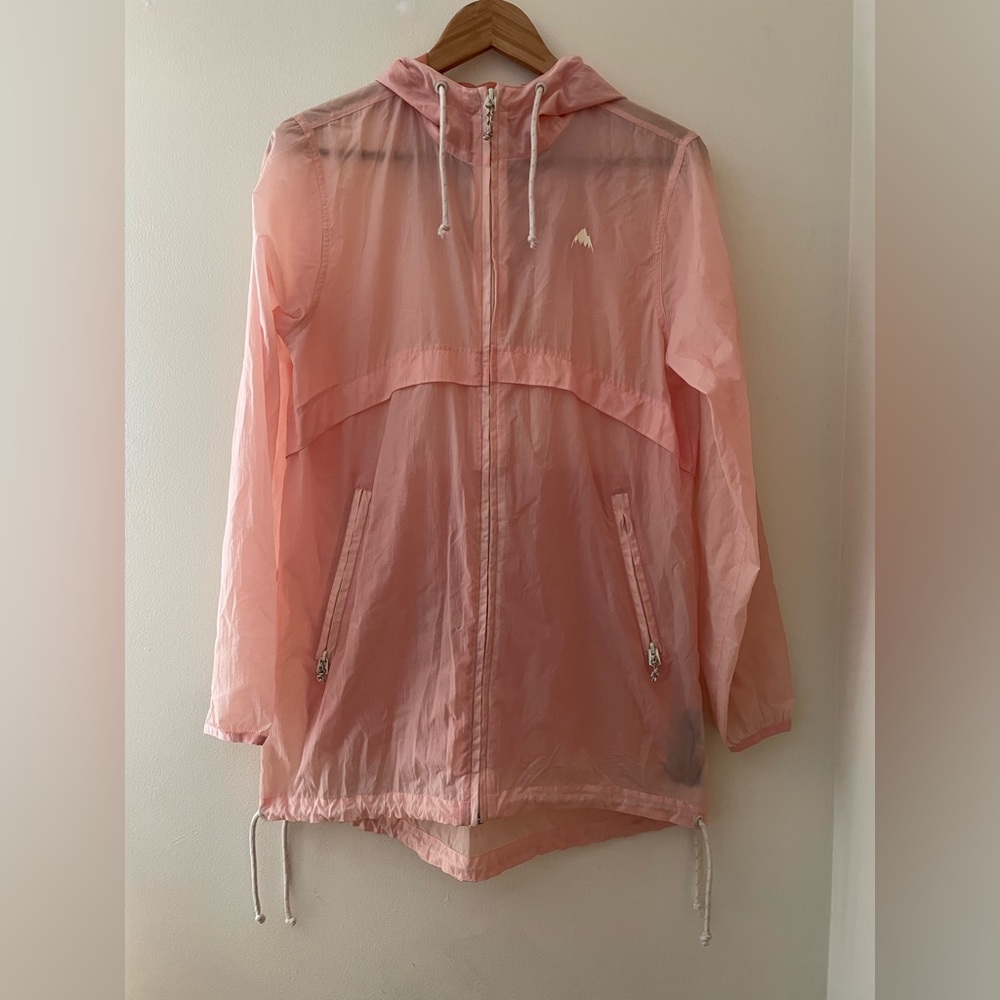 Burton packable windbreaker jacket in excellent condition